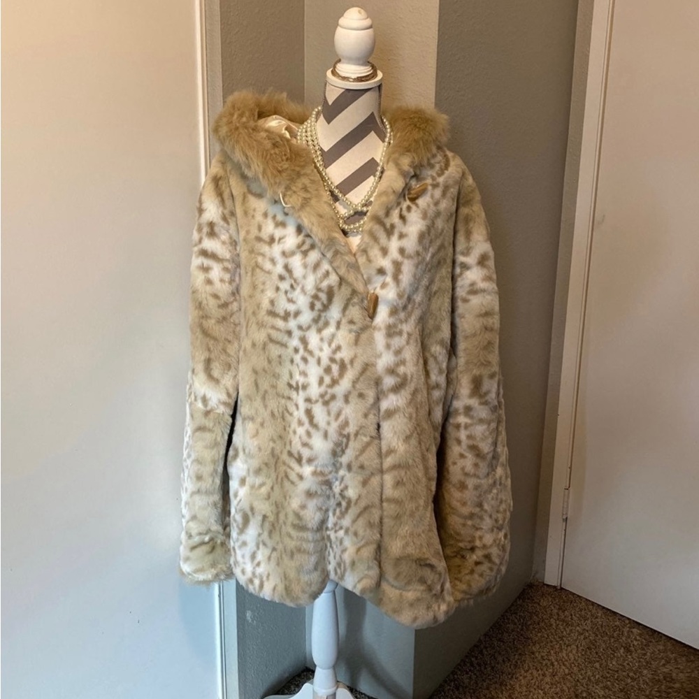 Gorgeous faux fur winter coat